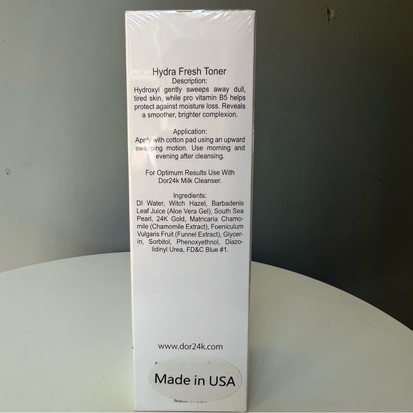 D’OR24K Sealed original packaging Vitamin B5 Hydrafresh Moisturizing - Picture 3 of 3